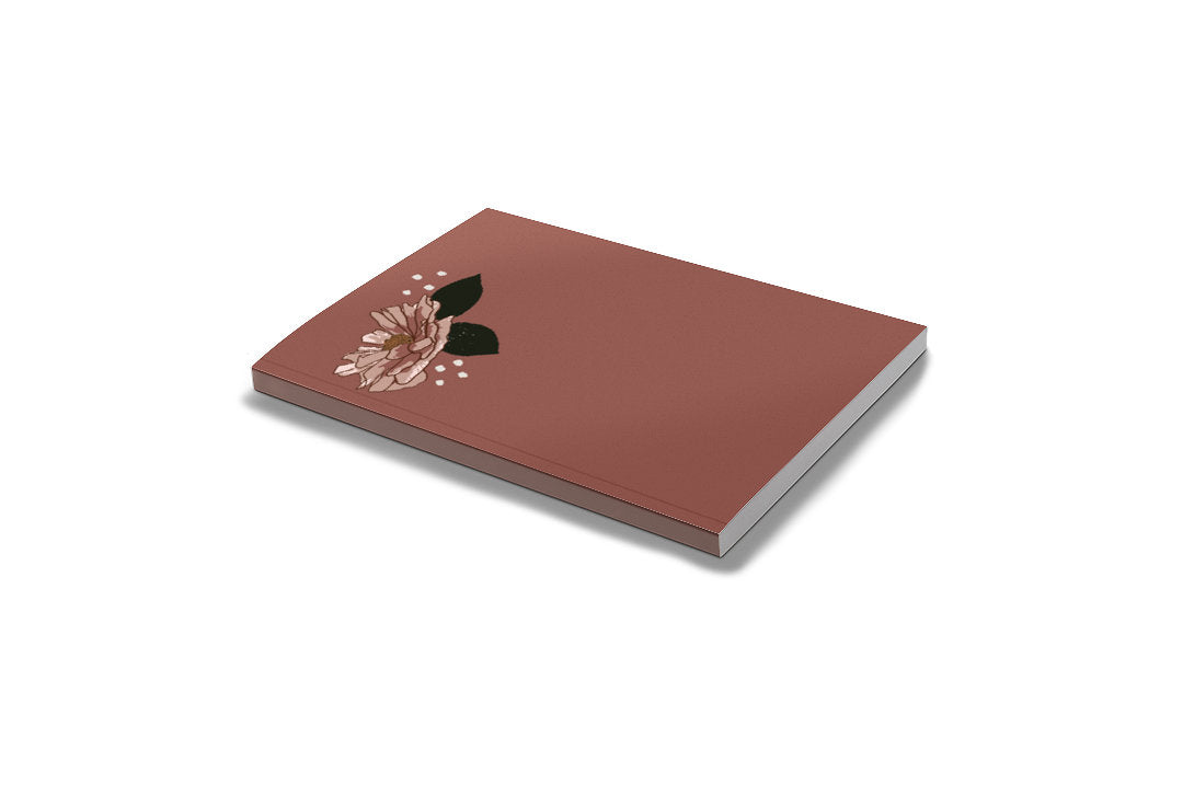 Purple Poppy Notebook