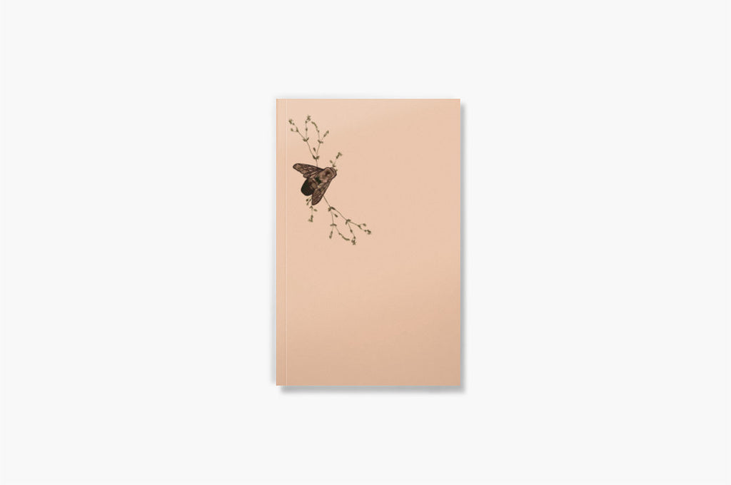 Mauve Bees Notebook